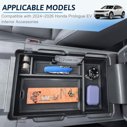 Center Console Organizer for 2024 2025 2026 Honda Prologue EV/Acura ZDX - view 4
