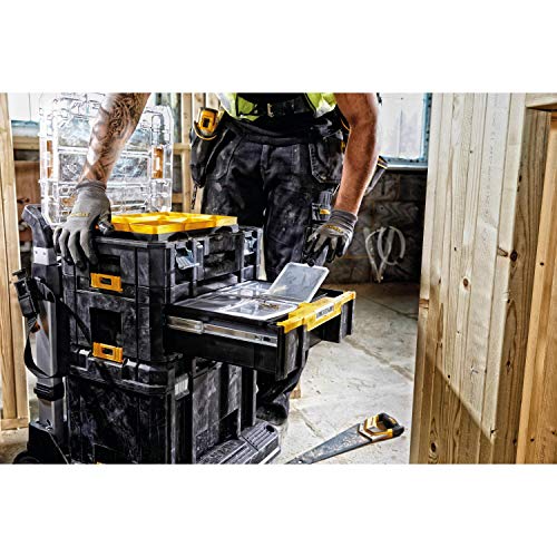 DWST1-70705 T-Stak III Tool Storage Box with Drawer, Yellow/Black, 17.6 cm*44.0 cm*31.4 cm - view 3