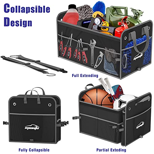 Car Trunk Organizer with Lid & Adjustable Multi Compartment for SUV - view 6