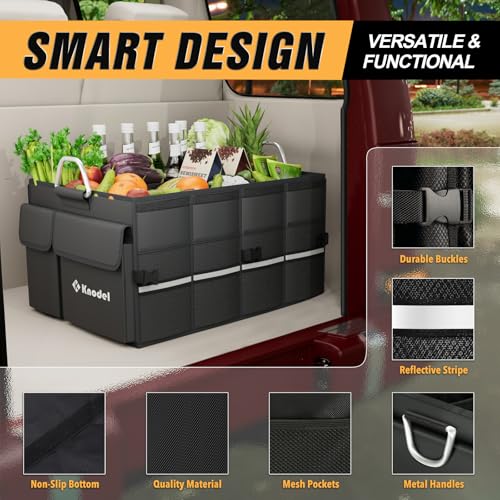 Car Trunk Organizer, Black, Unisex, Automobiles - view 2