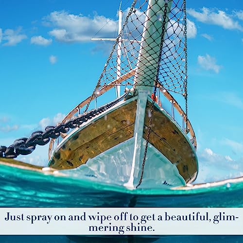 Vinyl Restorer and Protector, Boat Vinyl Cleaner, Marine Vinyl Restorer, Essential Boat Accessories, 16 oz - view 6