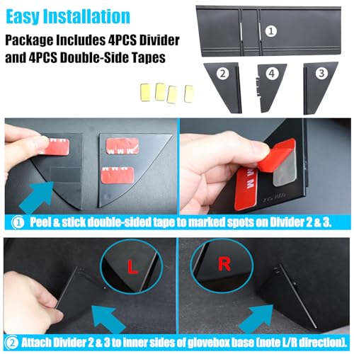 Center Console Organizer Compatible with Toyota RAV4 2019-2025 - view 3