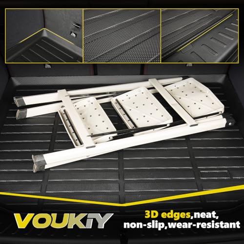All Weather Car Floor Mats & Cargo Liner Set Fit for GLE 2020 2021 2022 2023 2024 2025 2026 Floor Liners Trunk Liner GLE Cargo Mat Accessories Black - view 5