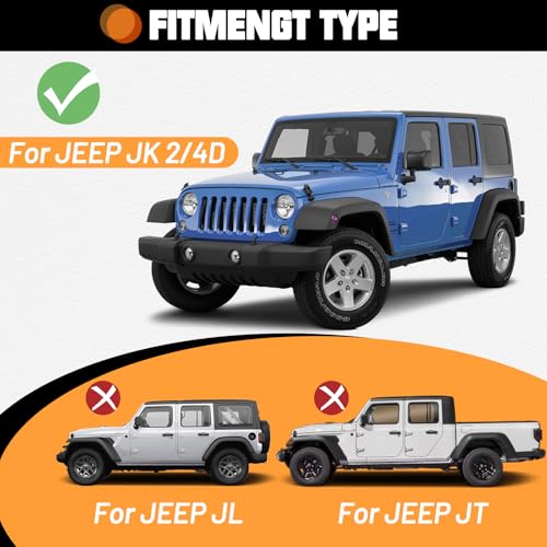 Aluminum Half Roof Rack for 2007-2018 Jeep JK JKU, 400lb Capacity - view 2