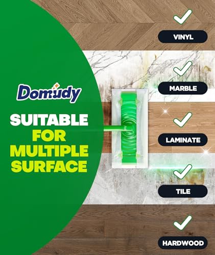 60 Count Heavy Duty Dry Sweeping Cloths Refills for Swiffer Sweeper Mop - view 4