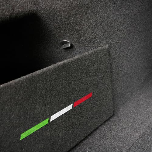 Car Rear Trunk Organizer Side Divider Emblem Badge Sticker fits for Alfa Romeo Giulia 2016 2017 2018 2019 2020 2021 2022 2023 2024 2025 2026 Accessories - view 6