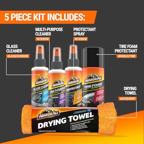 Car Cleaning Kit, Interior and Exterior, 5-Piece Kit - view 2