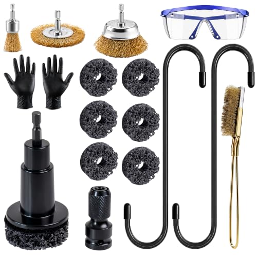 Wheel Hub Cleaning Kit - Resurfacing Drill for Brake Hub & Rotor