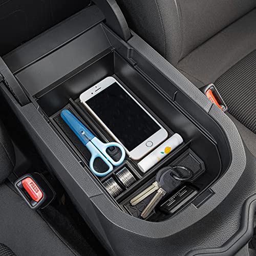 Center Console Tray Organizer Compatible with Toyota RAV4 Accessories 2025 2024 2023 2022 2021 2020 2019 and 2021-2025 RAV-4 Prime, Armrest Insert Container ABS Material Secondary Storage Box - view 5