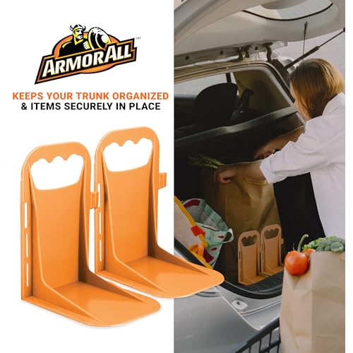 Trunk Cargo Blocks, Cargo Dividers, Trunk Dividers, Hook & Loop Trunk Organizer Blocks to Hold Cargo in Place, Cargo Containment System for Cars, Trucks, SUVs, Vans, 2 Pieces - view 2