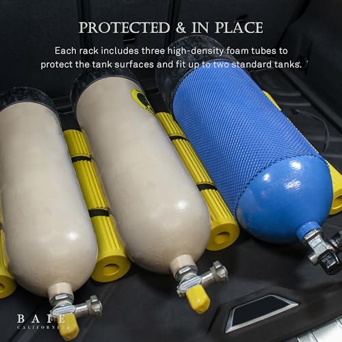 BAIE Scuba Diving Cylinder Tank Rack with Carrying Handle - view 2