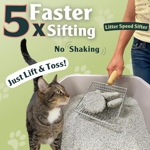 Litter Box Deodorizer Bundle: 8oz Bag, Speed Sifter, 24oz Odor & Stain Spray - Cat-Kitten Litter Care, Enzyme Spot Treatment Cleaner - view 3
