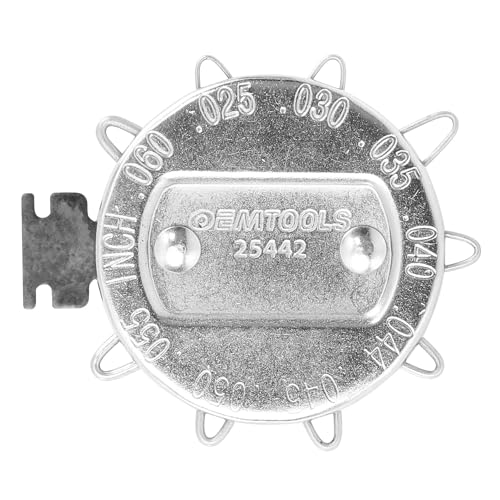 25442 9-Wire Spark Plug Gap Gauge, Essential for Vehicle Engine Efficiency, Precision Measurement, Automotive Maintenance Tool, Spark Plug Gap Tool