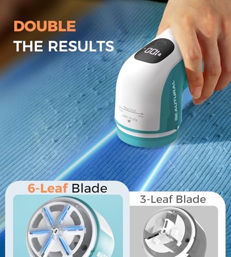 Fabric Shaver and Lint Remover, Portable Sweater Defuzzer - view 2