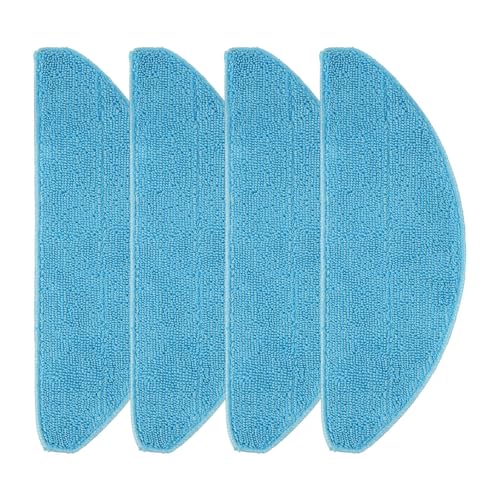 Microfiber Cleaning Cloths 7490 Robot for Vacuum, Lint- High Absorbency Mop Pads, Reusable & Washable, 4-Pack