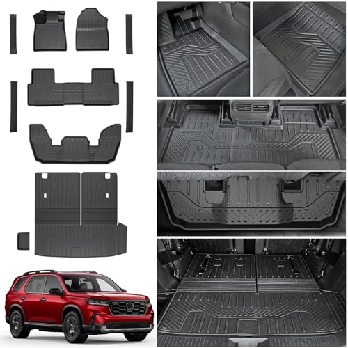Floor Mats for 2023-2026 Honda Pilot Accessories