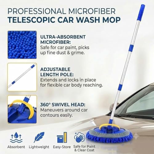Car Wash Mop for Toyota RAV4 2019–2026 - view 2