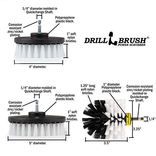 Drill Brush Ultimate Car Wash Kit - Wheel Brush - Car Carpet - Spin Brush - view 6