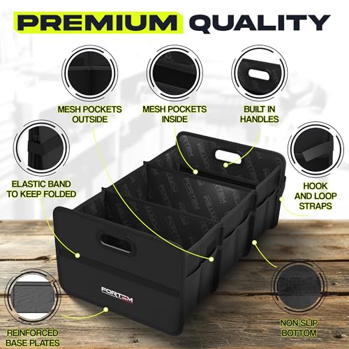 Trunk Organizer - Car Organizer & Storage for SUVs, Trucks, Sedans - view 2