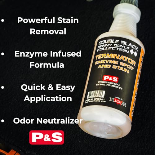 Terminator Enzyme Spot & Stain Remover – Professional Upholstery & Carpet Cleaner, Eliminates Grease, Dirt, Protein-Based Stains, Fresh Scent - 1 Gallon - view 2