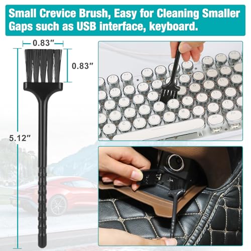 Car Interior Duster Detailing Cleaning Gel Brushes Kit - view 7
