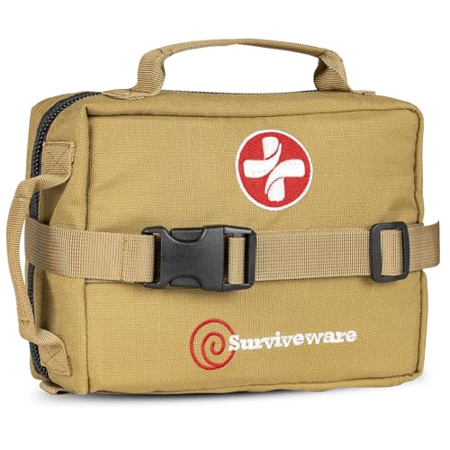 119 Pcs Comprehensive Premium Survival First Aid Kit - Medical Emergency Kit for Travel Camping Gear, Home Essentials & Outdoor Emergencies - HSA & FSA Eligible Survival Kit - view 2