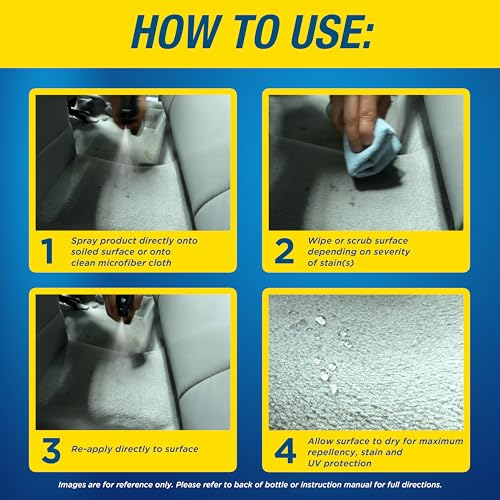 620234SRP Carpet & Upholstery Cleaner Repellent for Car Interiors & More, Cleans + Repels Spills while Preventing Stains, Fresh Scent 16 Fl Oz. - view 4