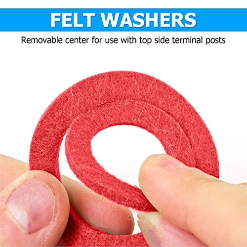 12PCS Battery Terminal Cleaning Brush Protector Washer Kit, Green - view 4