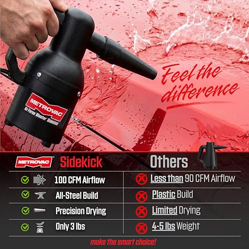 SK-1-25 Sidekick 1.3 Peak HP Car & Motorcycle Blower Made in USA - view 3