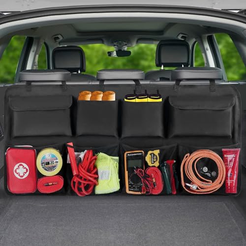 Backseat Hanging Organizer, with 8 Large Storage Bag