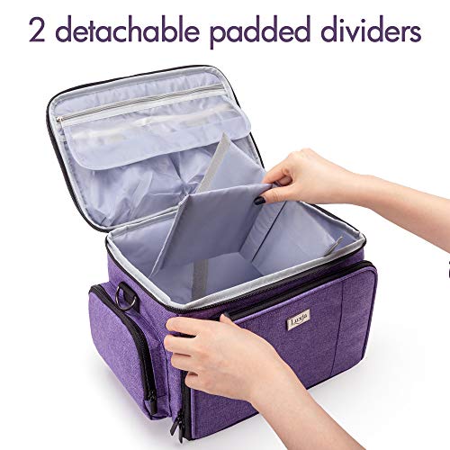 Carrying Case Compatible with Cricut Joy and Easy Press Mini, Purple - view 4