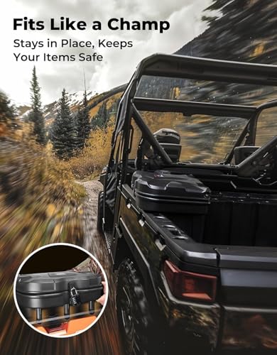 UTV Bed Storage Box 5.5GAL Compatible with Polaris Ranger General - view 2