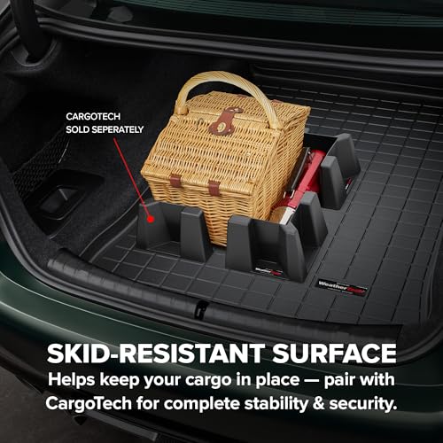 Cargo Trunk Liner for Chevrolet Camaro, Camaro Trunk (40651), Black - view 6