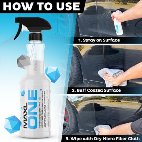 MAXLONE Car Spray with Triphene All Purpose Waterless Detailer 1 Gallon - view 2