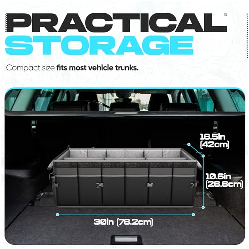 Trunk Organizer - Foldable Car Organizer & Storage for SUVs & Trucks - view 4