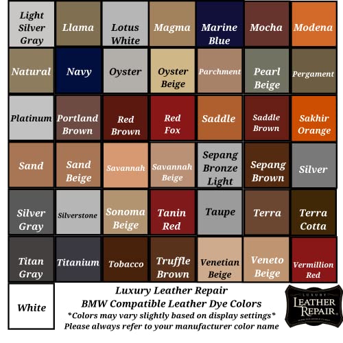 Luxury Leather Repair Automotive Leather Vinyl Repair Dye Color Restorer Compatible with BMW Interiors and Accessories - Applicator Included - Best Easy DIY Leather Dye (Oyster, 8oz) - view 5