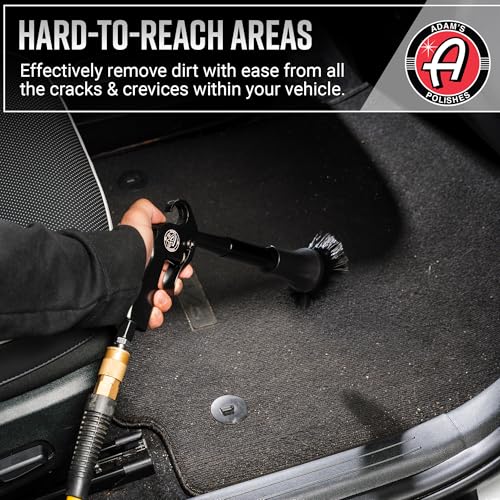 Adam's Tornado Interior Cleaning Tool - Professional High Powered Air Blower Blaster Cleaning Blower Gun for Quick Auto Interior Car Detailing, Drying, Cleaning, Removing Dirt, Dust & Debris - view 4