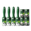 Lint Rollers Pet Hair Extra Sticky Clothes,Cat Dog Hair Remover Laundry Furniture Carpet,Total 800 Sheets Lint Remover Brush for Couch Green
