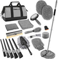 Car Wash Detailing Kit with 62'' Car Wash Mop & Detailing Brushes