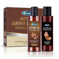 Graphene Leather Cleaner & Conditioner Kit - Deep Clean, Restore & UV Protection for Car Seats, Furniture, Couches, Shoes - Includes Microfiber Towel & 3D Applicator.
