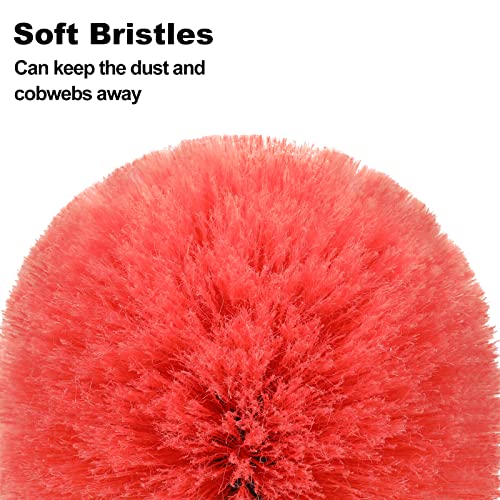 30 Foot High Reach Dusting Kit with 6-24 Foot Extension Pole // High Ceiling and Cobweb Duster with Telescopic Pole // Microfiber and Outdoor & Indoor Extendable Duster Cleaning Kit - view 2
