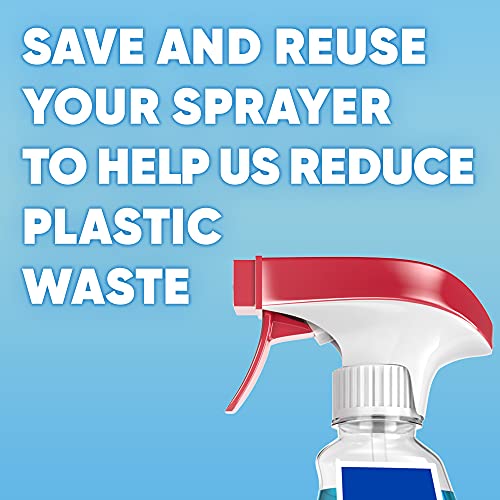 Refill Bundle of Glass and Window Cleaner Spray, Original Blue Scent, Bundle Including 23 Fl Oz Spray & a 32 Fl Oz Refill Bottle, Surface Cleaning Spray, Household Cleaning Essentials - view 5
