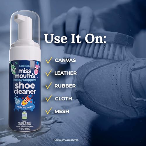 Messy Eater Stain Treater and Messy Steppers Shoe Cleaner Kit - 16oz Stain Remover Spray + Refill + Foaming Sneaker Cleaner - Laundry, Carpet, Upholstery, Shoes - view 4
