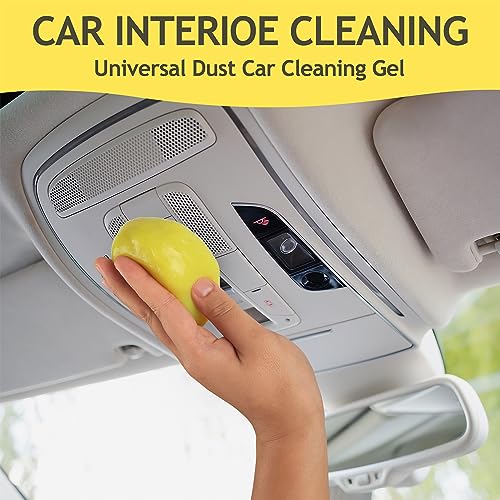 Car Cleaning Gel for Car Cleaning Putty Car Putty Car Interior Cleaner Auto Detail Tools Car Cleaning Slime Car Accessories White Elephant Gifts for Men Women Adults Stocking Stuffers 2 Pack - view 5