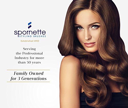 Mini Styler Boar Bristle .75 inch Round Brush for Blowouts, Volume, Styling, Finishing, Curling & Setting Short, Curly, Wavy, Straight, Thick, Normal or Thin Hair on Men & Women - view 7