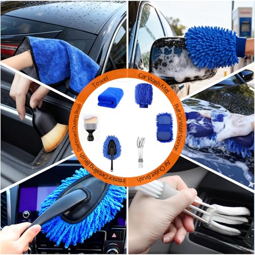 41Pcs Professional Car Detailing Kit, Wet & Dry Use for Interior, Exterior - view 7