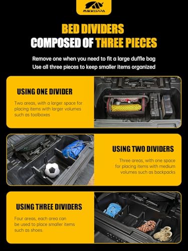 Trunk Cargo Dividers - Compatible with 2017-2026 Honda Ridgeline - view 6