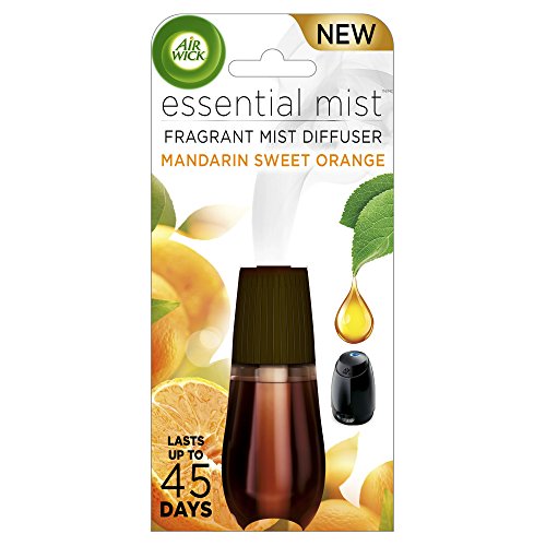 Essential Oils Diffuser Mist Refill, Mandarin & Sweet Orange, 1ct, Air Freshener
