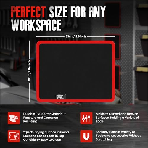 Magnetic Tool Mat, 40 lbs Magnetic Tool Holder - view 5
