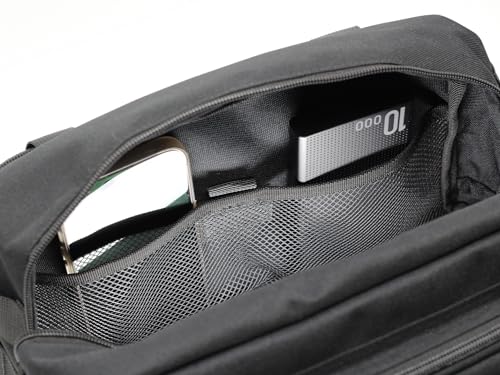 12-Inch Heavy Duty Tool Bag, Tactical, Gear, Range, EDC,Tool Bag for cars, Multi-Purpose Work Bag for Mechanics,Electrician,Carpenters,Builders,Plumbers 12" X 7" X 7" (Black) - view 4